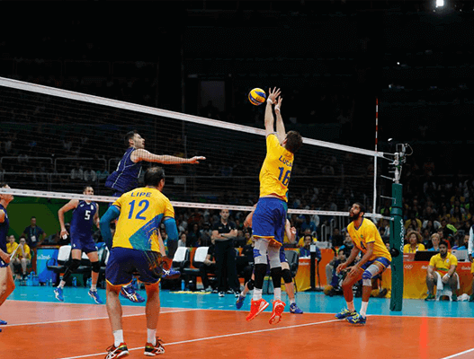 Volei é um dos esportes mais queridos entre os brasileiros